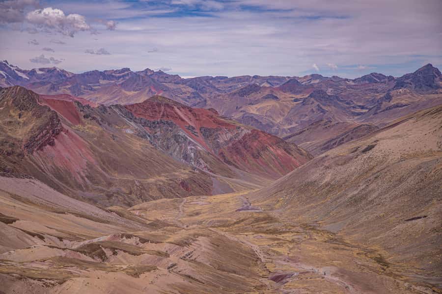 08am Departure Rainbow Mountain Tour: Late Morning Tour - The road from Cusco: van comfort and smart breaks
