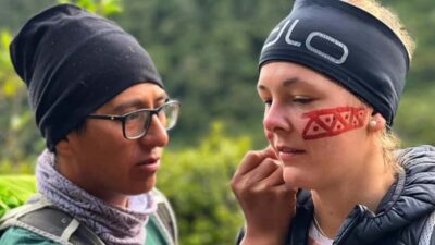 4 days/3 nights: Inka Jungle Trek to Machu Picchu - Day 2: Santa María to Santa Teresa via the Urubamba, Inca road remnants, and Cocalmayo hot springs