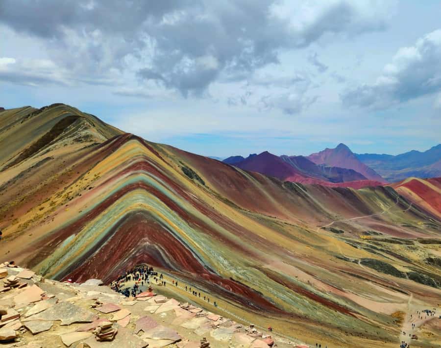 7 Colors Mountain Tour + Red Valley - The 4 km Hike to Rainbow Mountain: What to Expect Up Close