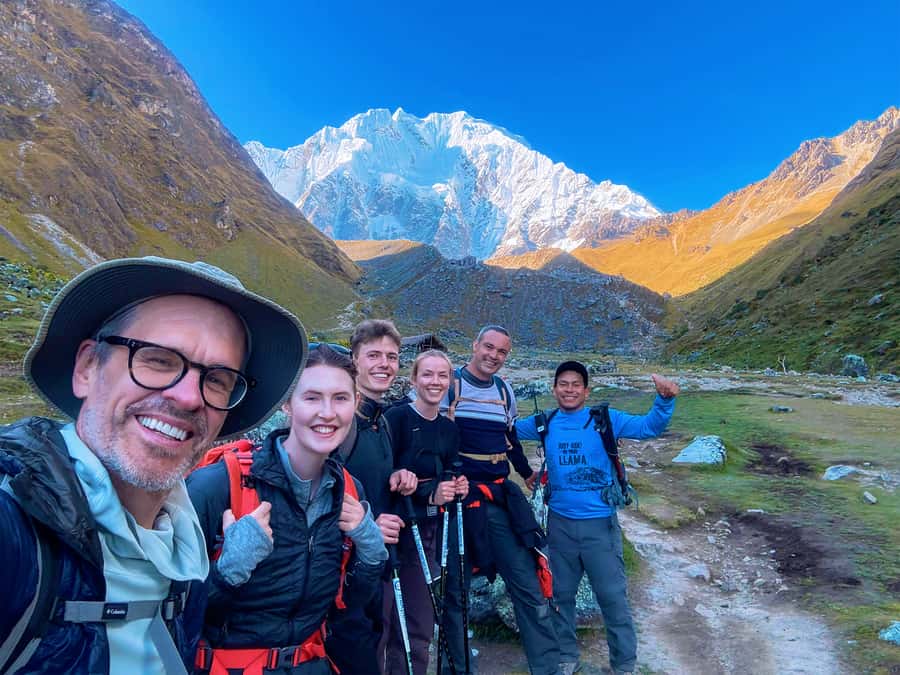 Cusco: 4-Day Salkantay Trek to Machu Picchu, Panoramic Train - Day 2: Salkantay Pass, Cloud Forest Change-Up, and Collpapampa Rest