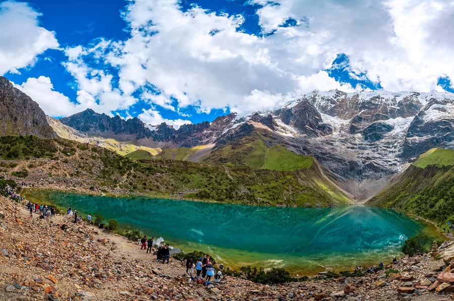 Cusco: 5-Day Salkantay Ultimate Trek to Machu Picchu - Day 4: Llactapata ruins first view of Machu Picchu, then to Aguas Calientes