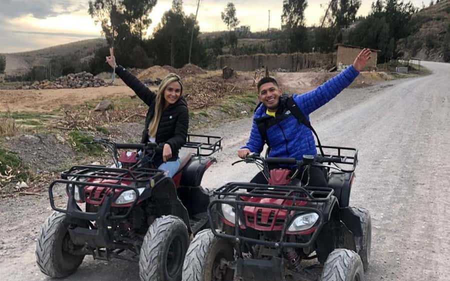 Cusco: Adobe of the gods on quad bikes tour - Morada de los Dioses (Apukunaq Tianan): the stone gods part that people really come for