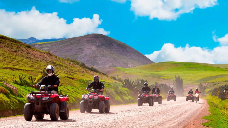 Cusco: Aventura Cuatrimoto en Moray y Salineras medio dia - Maras driving blocks: where the adrenaline really shows up