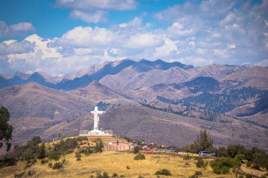 Cusco: open-top bus city tour - Plaza de Armas from above: why this city-center angle helps