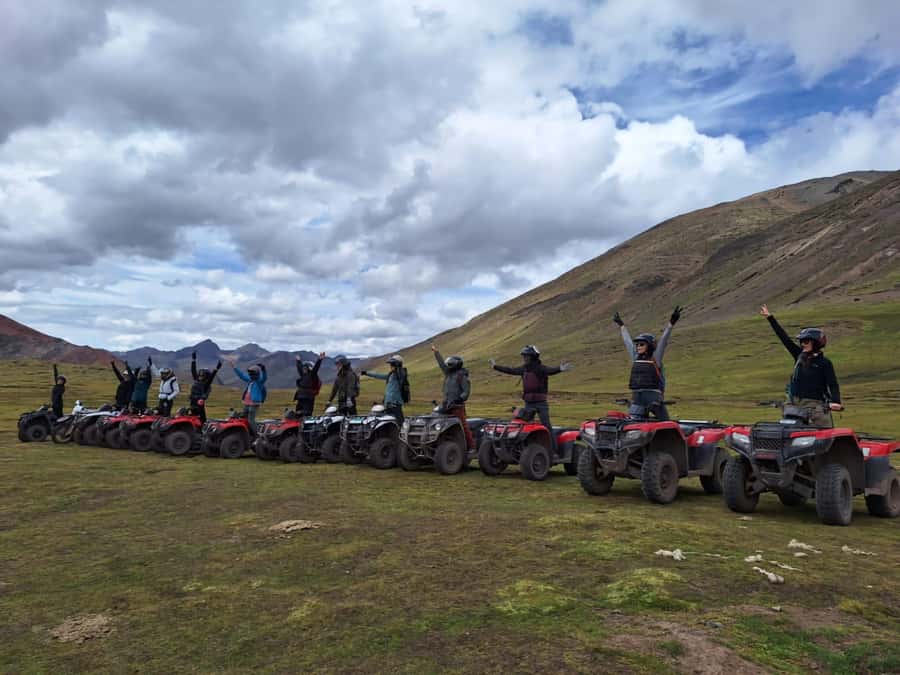 Cusco: Rainbow Mountain In Quad Bikes /walk 5 minutes/+meals - Quad Bike Thrills: two hours of trail riding and real altitude context