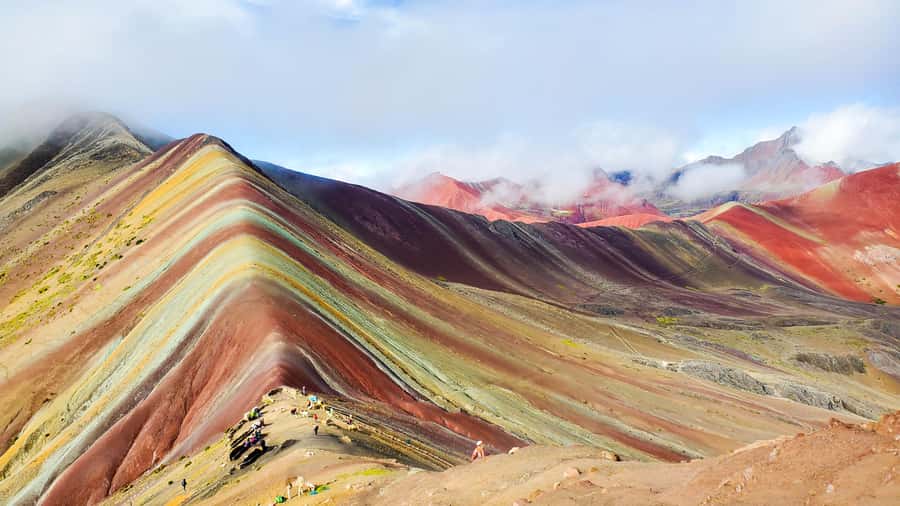 Excursion: Rainbow Mountain and Ausangate 7 Lagoons 2 days - The photo time up top: where your patience gets rewarded