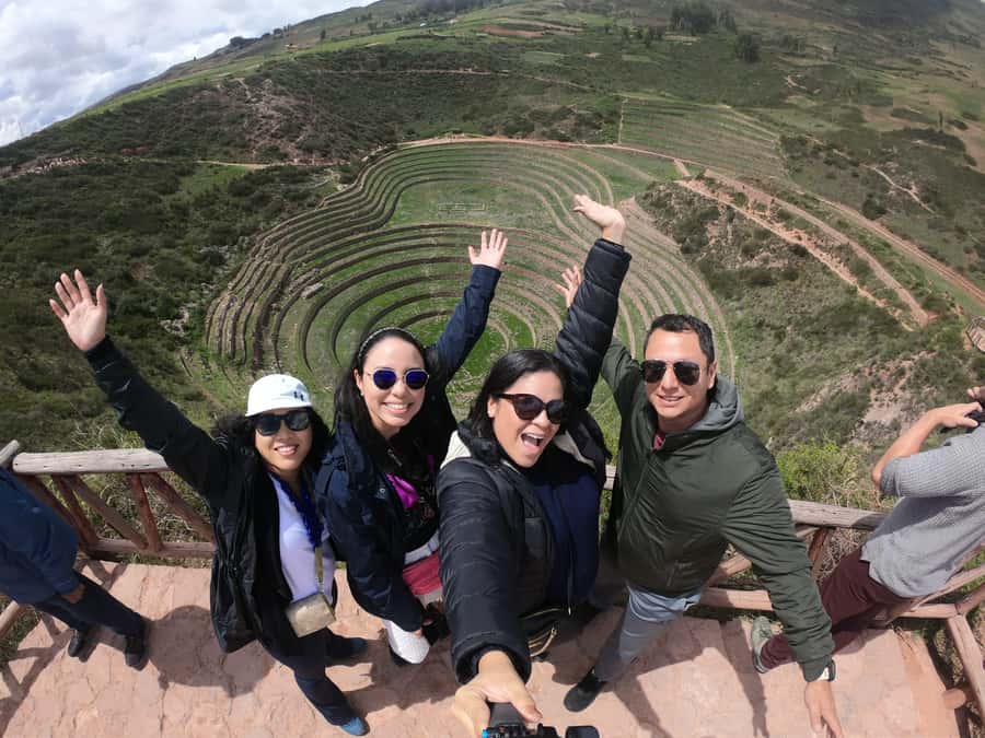 From Cusco: Chinchero, Moray, Maras, Ollantaytambo, Pisaq - Getting picked up in central Cusco and settling into the route