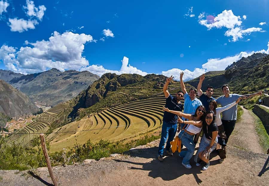From Cusco: Chinchero, Moray, Maras, Ollantaytambo, Pisaq - Moray’s circular terraces: how farming experiments shaped the landscape