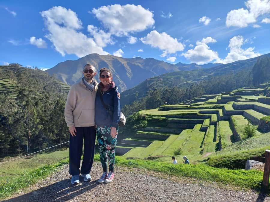 From Cusco: Chinchero, Moray, Maras, Ollantaytambo, Pisaq - Chinchero: textiles, Tupac Yupanqui, and an Inca center that feels lived-in
