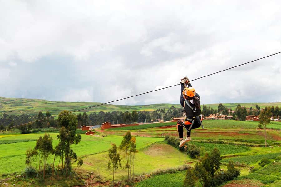 From Cusco: Half-Day Zip Line Adventure - How the half-day zip line flows from Cusco