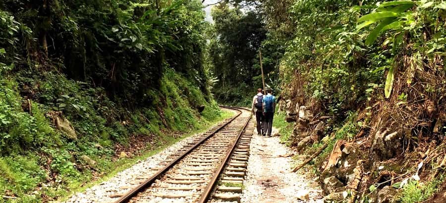 From Cusco: Machu Picchu by Car 2D/1N - Railway-track hike to Aguas Calientes: 2 hours of views and “getting your bearings”
