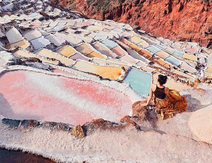 From Cusco: Moray, Maras, and Salt Mines Half-Day Tour - Chinchero: Weaving Workshop, Natural Dye Plants, and Village Color