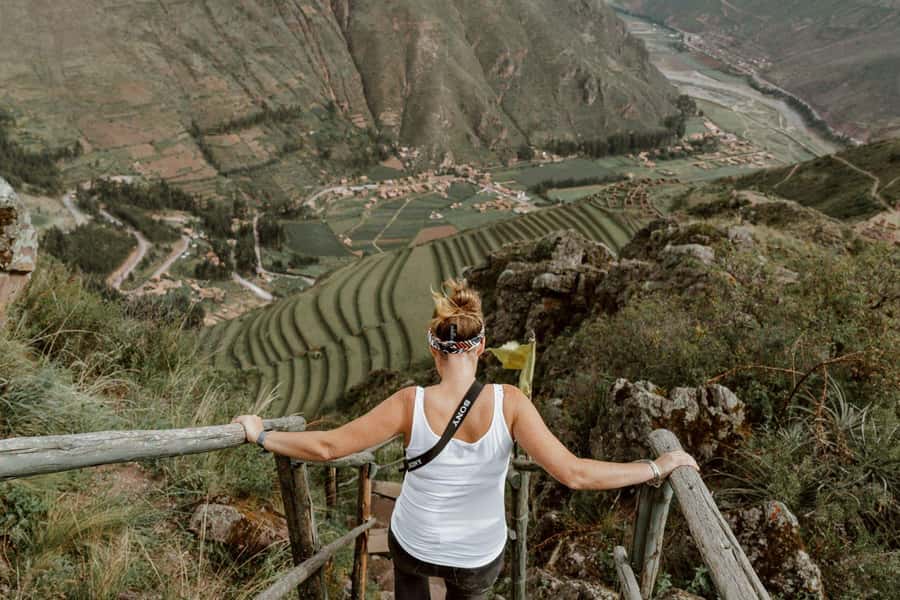 From Cusco: Private Pisac Ruins and Alpaca Farm Day Trip - The Moderate Hike Up to the Best Views