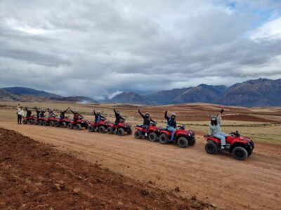 From Cusco: Quad bike tour Moray and Salt Mines - Maras Salt Mines: the salt ponds you can’t stop staring at