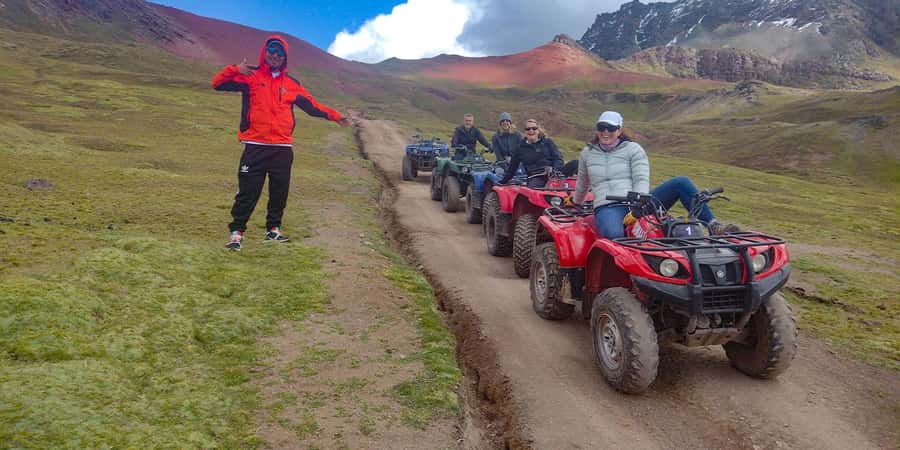 From Cusco: Rainbow Mountain on ATVs - ATV Rainbow Mountain: why this route feels like a better fit