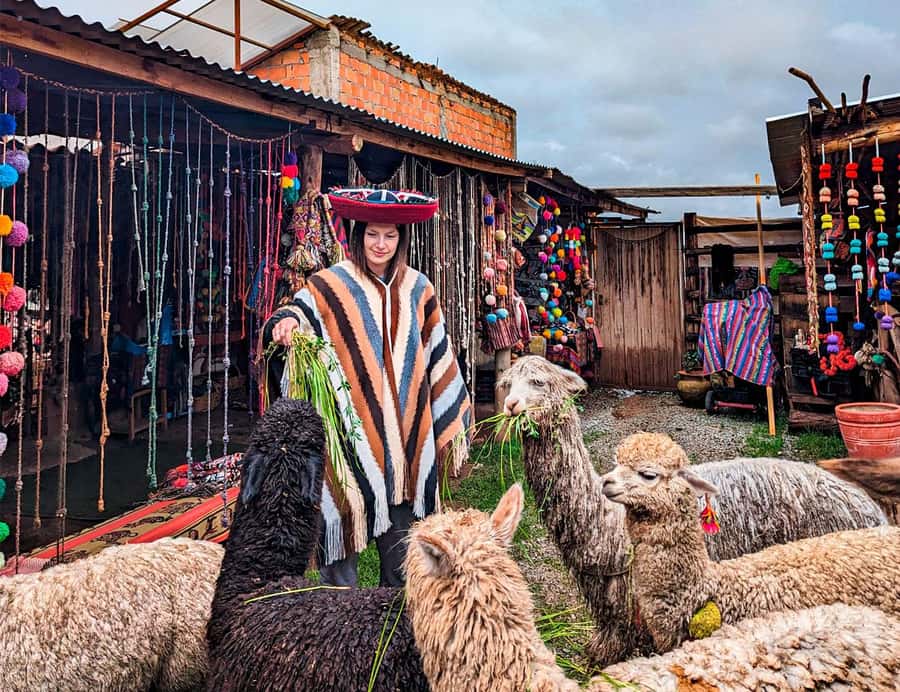 From Cusco: Sacred Valley & Moray, Salt Mines with Lunch - Chinchero: Textiles That Still Have Work to Do