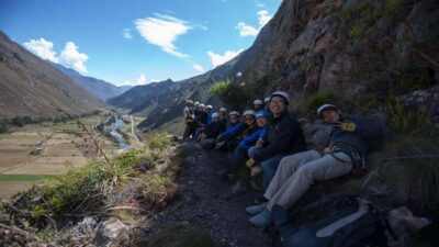 From Cusco: Via Ferrata & Zip Line with lunch - Via Ferrata in the Sacred Valley: iron rungs and real safety control