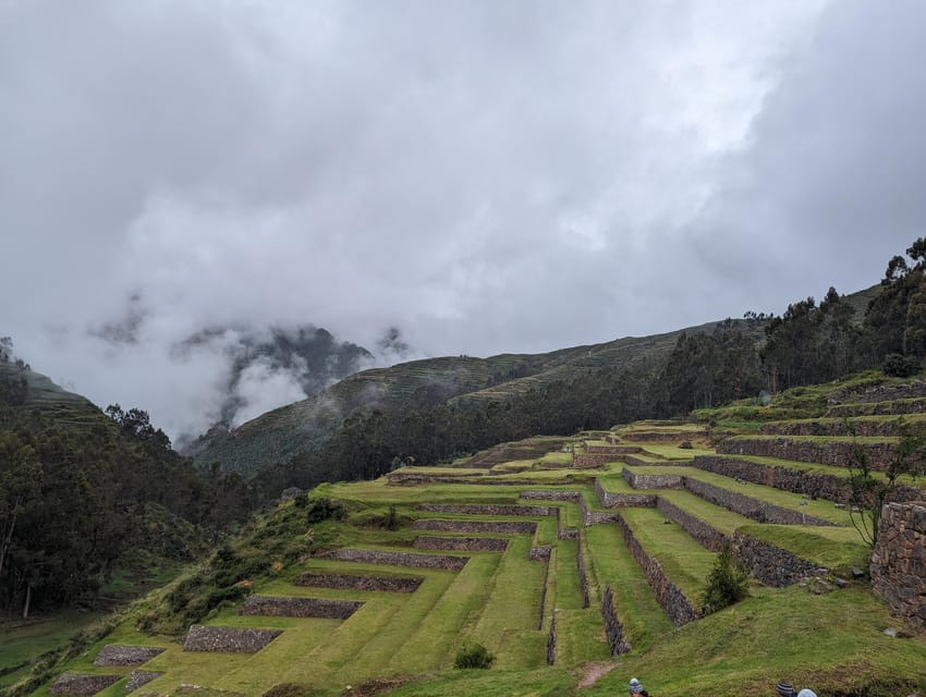 From Ollantaytambo:Moray, Salt Mines, Chinchero end in Cusco - Chinchero Textile Culture: A Weaving Center You Can Actually Observe