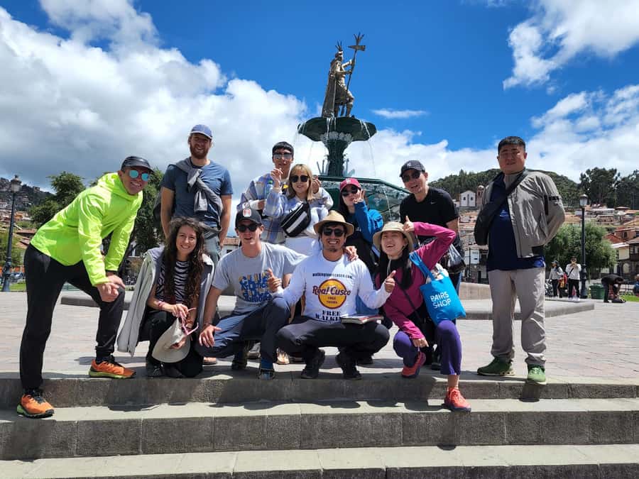 Historic/music Cusco FreeWalkingTour "free drink" Group Tour - Qoricancha (Sun Temple): the stop that ties the whole theme together