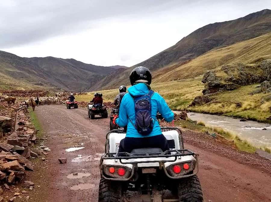 Rainbow Mountain on ATV - The early pickup and why this day starts so dark