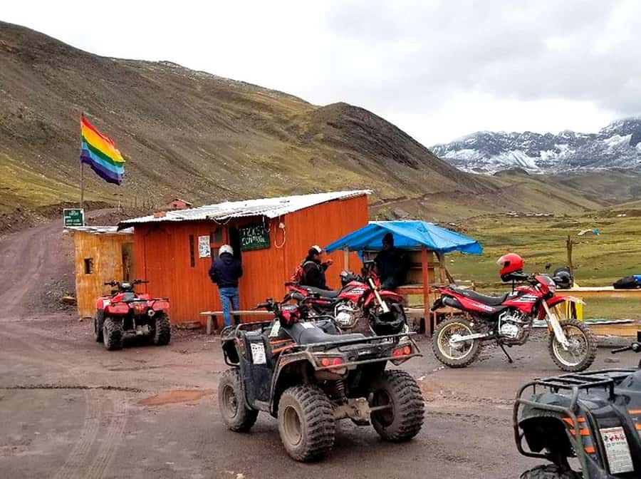 Rainbow Mountain on ATV - The ATV practice session at Kayrahuiri (and why it’s not just a formality)