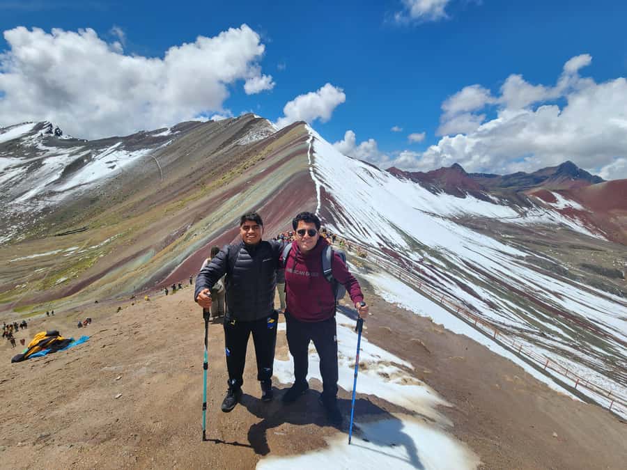 Rainbow Mountain Tour and optional visit to the Red Valley - Red Valley after Rainbow Mountain: optional ticket, more walking, great photos