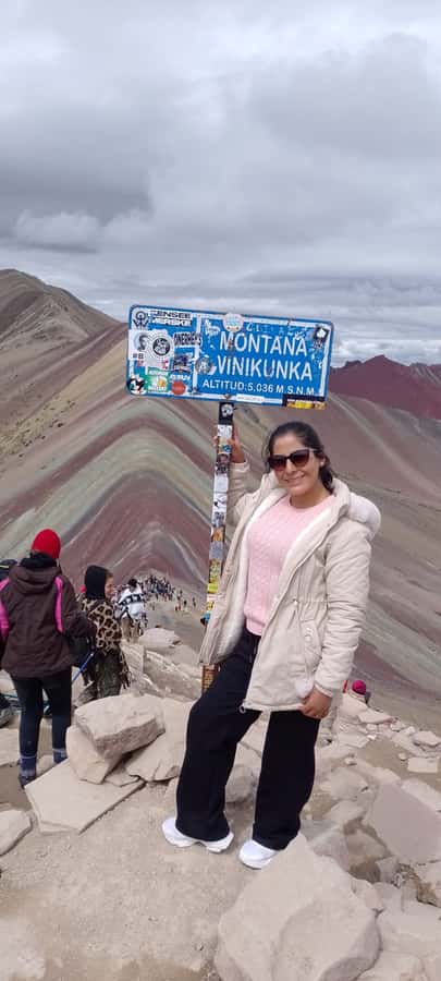 rainbown mountain Vinicunca 1 day - The descent and return to Cusco by mid-afternoon